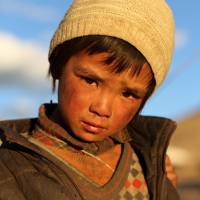 Nomad people in Changtang, Ladakh